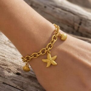 Riviera Starfish Charm Bracelet