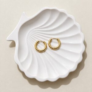 Classic Gold Bali Hoops (Big)