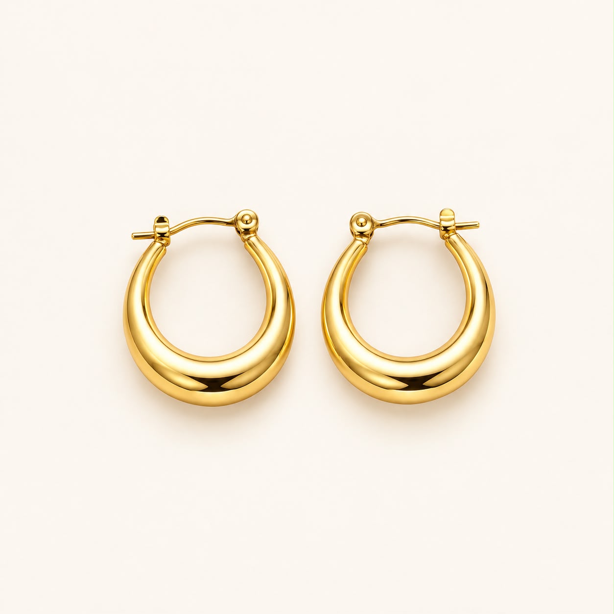 Bold Chubby Hoops